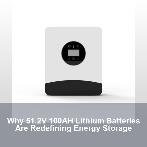Why 51.2V 100AH Lithium Batteries Are Redefining Energy Storage